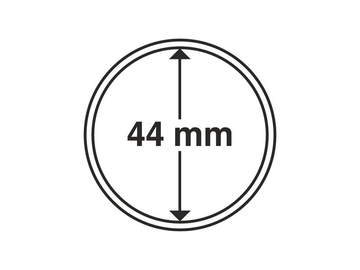 Münzkapseln GRIPS 44 mm, 10er Pack