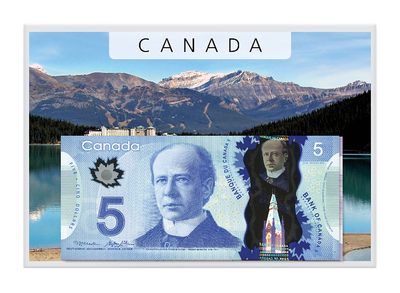 Kanada: Motivstarkes Polymer-Banknoten Set