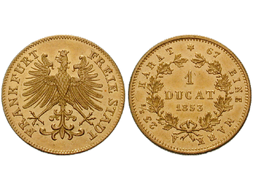 Altdeutschland, Dukat, 1853, 1856, 