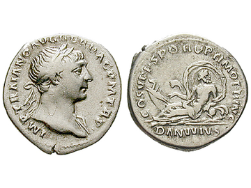Römische Kaiserzeit, Denar, 103-111, Traianus