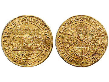 Altdeutschland, Dukat, 1651-1662, Georg III., Ludwig und Christian