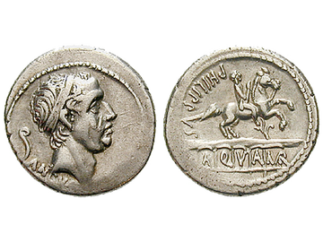Römische Republik, Denar, 56 v.Chr., L. Marcius Philippus