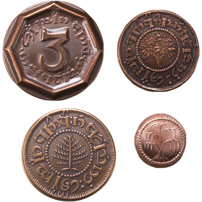 Der Hobbit™ – Vier Münzen aus Mittelerde als Set