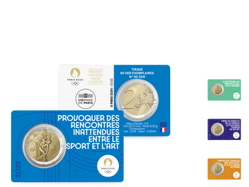 Ihre erste 2-Euro-Münze aus Frankreich zu Paris 2024 – Start der offiziellen Kollektion!