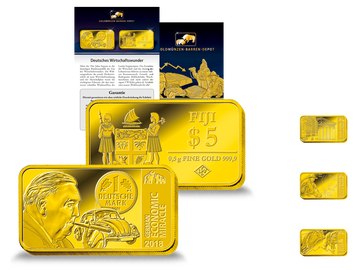Das Goldmünzen-Barrendepot in reinstem Gold - Ihr Start: 