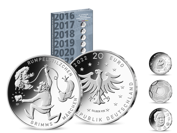 Die offiziellen deutschen Silber-Gedenkmünzen ab 2016 mit Ihrer Start-Lieferung 