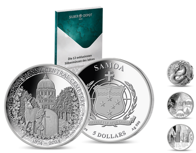 Premium-Silber-Depot 2024 - Die 12 exklusivsten Silbermünzen des Jahres