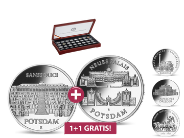 Ihr Start in die Sammlung der offiziellen Gedenkmünzen der DDR: 