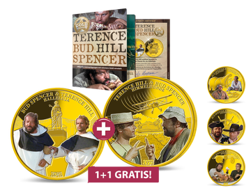 2 Ausgaben zum Preis von 1 - Start in die offizielle GOLD-Edition Terence Hill & Bud Spencer!