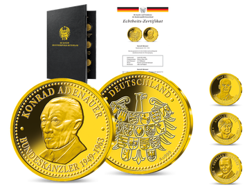 Gold für Konrad Adenauer – Ihr Start in 