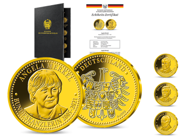 Gold für Angela Merkel - Ihr Start in 