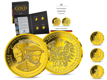 Alle 4 Gold-Jahresausgaben 2023 sammeln – Start: „Goethes Faust“