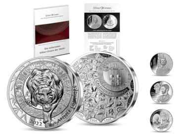 „Jahr des Tigers“ – Ihr Start in das Premium Silbermünzen-Depot 2022!