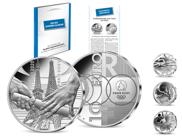 Die 1. Silbermünze Frankreichs zu Paris 2024 - Auftakt Ihrer Kollektion!