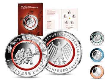 Deutschlands offizielle 10-Euro-Münze 