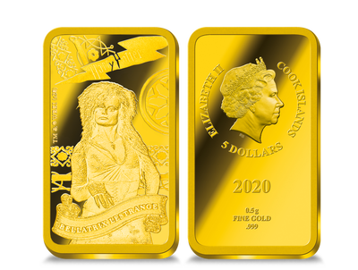 Monnaie-lingot en or pur «Harry Potter - Bellatrix Lestrange» 2020