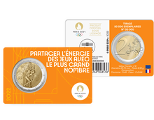 Monnaie commémorative de 2€ BU - 2022 - Jeux Olympiques Paris 2024 - Blister №3