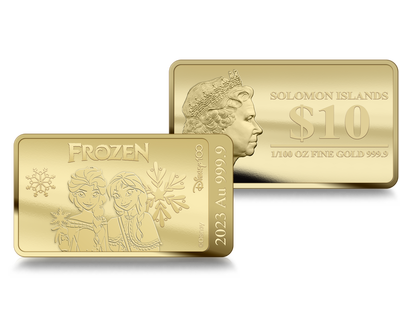 Monnaie-lingot en or « La Reine des Neiges »
