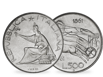 Italien 500 Lire - Silber-Gedenkmünze