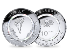 Die erste 10-Euro-Münze Deutschlands mit Polymer-Ring!