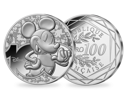 Disney - 100ème anniversaire Monnaie de 100€ argent