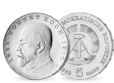 1968 - 125. Geburtstag von Robert Koch
