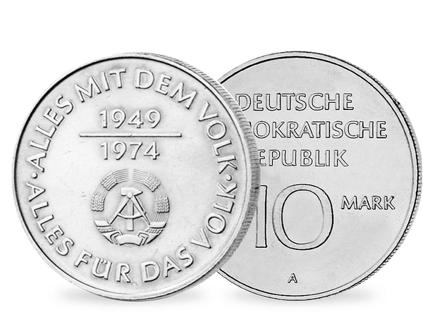 Die 10-Mark-DDR-Gedenkmünze 