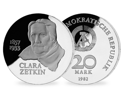 1982 - 125. Geburtstag Clara Zetkin