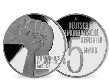 5 Mark DDR Gedenkmünze 