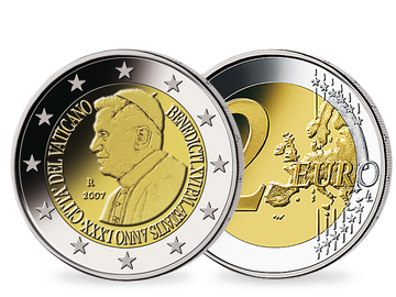 Vatikan 2007: 2 Euro-Gedenkmünze 