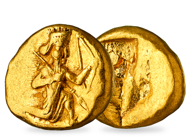 Die Original-Dareike aus echtem Gold ist über 2.000 Jahre alt