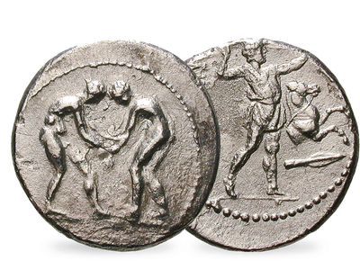 Olympischer Sport im Original − Aspendus Stater 4.-3. Jh.v.Chr.