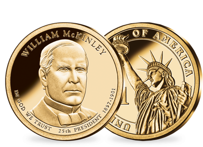 25. US-Präsidenten Dollar 'William McKinley'
