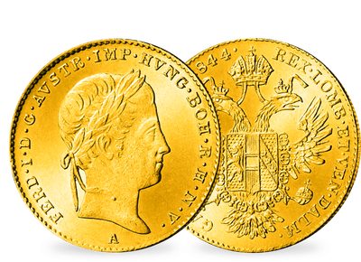 Der einzige Dukat Kaiser Ferdinands I. − Österreich, Dukat 1837-1841 Wien