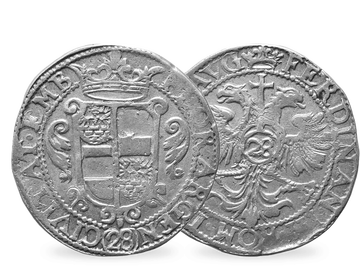 Fast 400 Jahre alte Original-Silbermünze aus Emden!