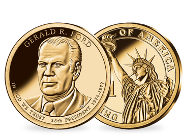 38. US-Präsidenten Dollar 'Gerald R. Ford'