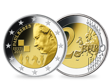 2 Euro-Gedenkmünze Estland 