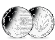 Die deutsche 20-Euro-Silber-Gedenkmünze '500 Jahre Reformation'!