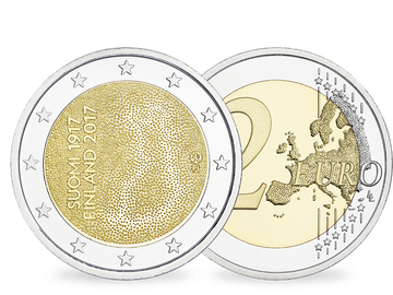 Finnland 2017 2 Euro Gedenkmünze '100 Jahre Unabhängigkeit'