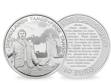 Finnland 2017 10 Euro Silber-Gedenkmünze 'Tango' 