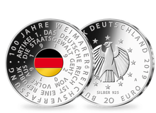 Die 20-Euro-Silber-Gedenkmünze 2019 