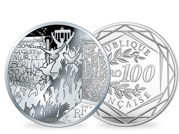 100 Euro Silbermünze Frankreich 2019 