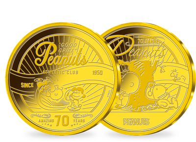 Die offizielle Goldausgabe "70 Jahre Peanuts"