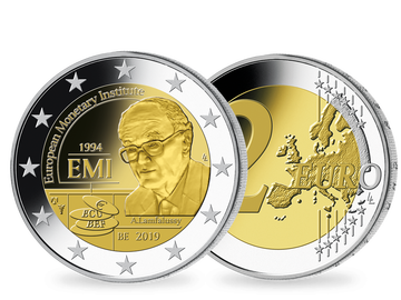 Belgien 2019 2-Euro-Gedenkmünze '25 Jahre Europäisches Währungsinstitut'