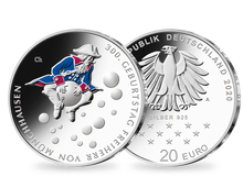 Die offiziellen deutschen 20-Euro-Silber-Gedenkmünzen mit Farbveredelung