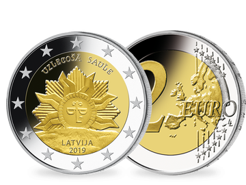 Lettland 2019 2-Euro-Gedenkmünze 