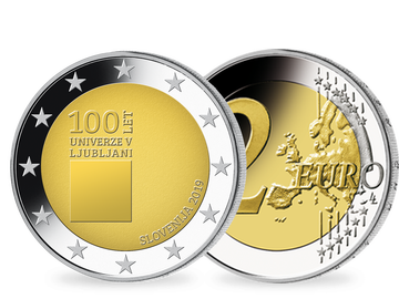 Slowenien 2019 2-Euro-Gedenkmünze 