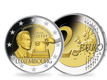 Luxemburg 2019 2-Euro-Münze 