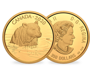 Kanada 2020 Goldmünze Canadian Wildlife Portraits 
