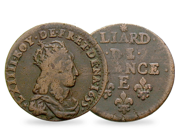 Frankreich Liard 1654-1715 Ludwig XIV.